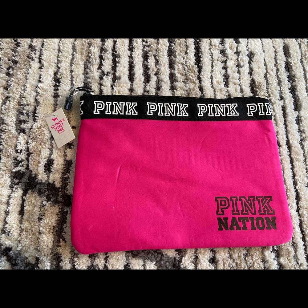 Pink waterproof bag